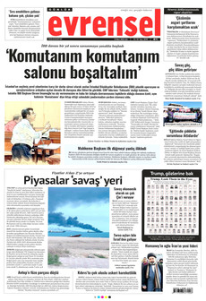 EVRENSEL 10 Mart 2026 gazete manşeti