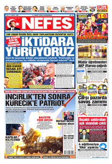 NEFES 11 Mart 2026 gazete manşeti