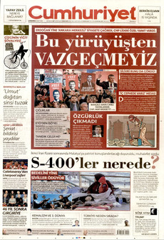 CUMHURİYET 11 Mart 2026 gazete manşeti