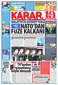 KARAR 11 Mart 2026 gazete manşeti