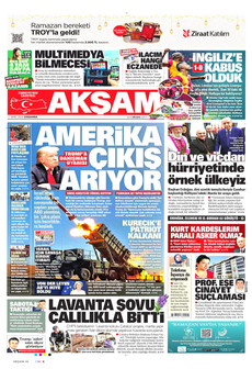 AKŞAM 11 Mart 2026 gazete manşeti