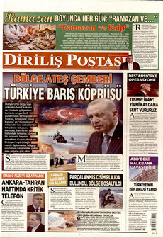 DİRİLİŞ POSTASI 11 Mart 2026 gazete manşeti