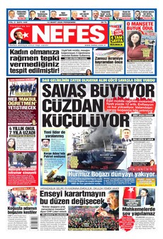 NEFES 12 Mart 2026 gazete manşeti