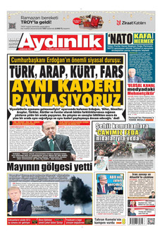 AYDINLIK GAZETESİ 12 Mart 2026 gazete manşeti