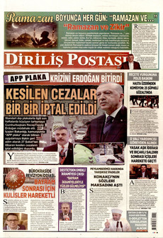 DİRİLİŞ POSTASI 12 Mart 2026 gazete manşeti