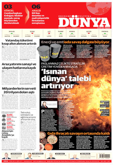 DÜNYA 12 Mart 2026 gazete manşeti