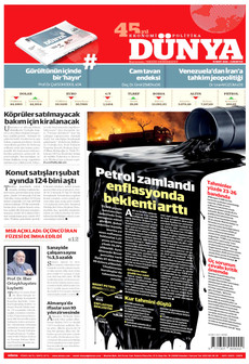 DÜNYA 14 Mart 2026 gazete manşeti