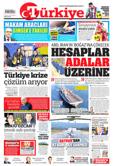 TÜRKİYE GAZETESİ 15 Mart 2026 gazete manşeti