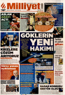 MİLLİYET 15 Mart 2026 gazete manşeti