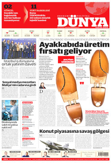 DÜNYA 16 Mart 2026 gazete manşeti