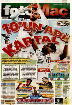 FOTOMAÇ 16 Mart 2026 gazete manşeti