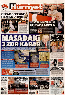 HÜRRİYET 17 Mart 2026 gazete manşeti