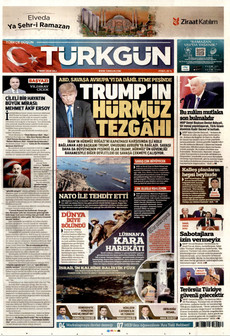 TÜRKGÜN 17 Mart 2026 gazete manşeti