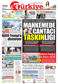 TÜRKİYE GAZETESİ 17 Mart 2026 gazete manşeti