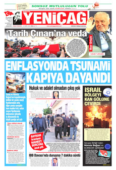 YENİÇAĞ 17 Mart 2026 gazete manşeti