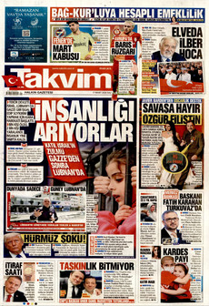 TAKVİM 17 Mart 2026 gazete manşeti