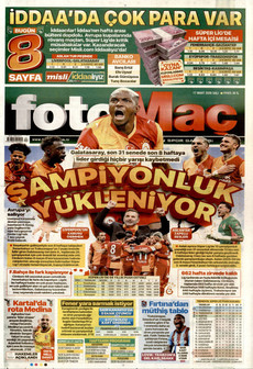 FOTOMAÇ 17 Mart 2026 gazete manşeti