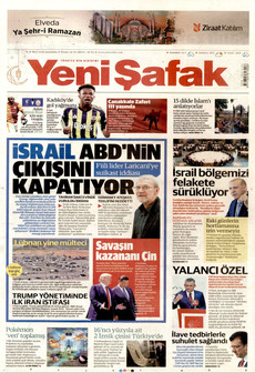 YENİ ŞAFAK 18 Mart 2026 gazete manşeti