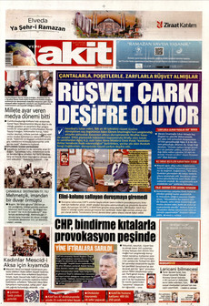 YENİ AKİT 18 Mart 2026 gazete manşeti