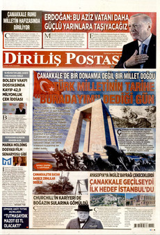 DİRİLİŞ POSTASI 18 Mart 2026 gazete manşeti