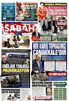 SABAH 19 Mart 2026 gazete manşeti
