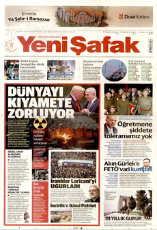 YENİ ŞAFAK 19 Mart 2026 gazete manşeti