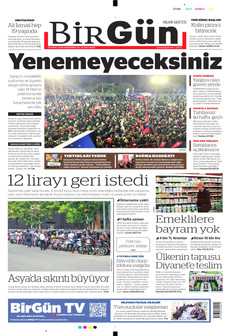BİRGÜN 19 Mart 2026 gazete manşeti