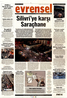 EVRENSEL 19 Mart 2026 gazete manşeti