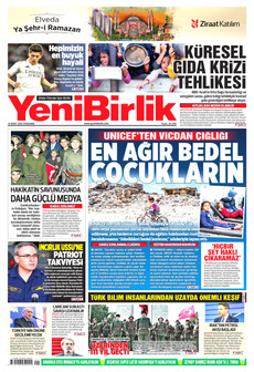 YENİBİRLİK 19 Mart 2026 gazete manşeti