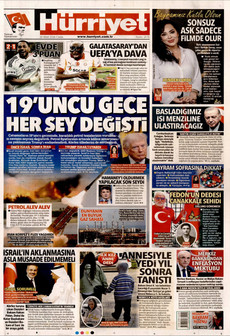 HÜRRİYET 20 Mart 2026 gazete manşeti