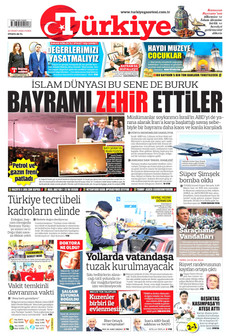 TÜRKİYE GAZETESİ 20 Mart 2026 gazete manşeti