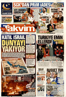 TAKVİM 20 Mart 2026 gazete manşeti