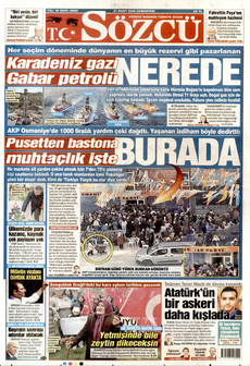 SÖZCÜ 21 Mart 2026 gazete manşeti