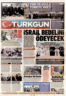 TÜRKGÜN 21 Mart 2026 gazete manşeti