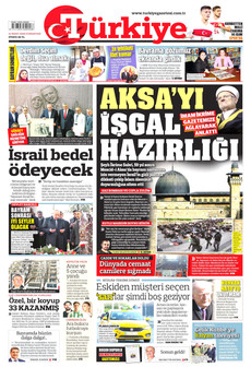 TÜRKİYE GAZETESİ 21 Mart 2026 gazete manşeti