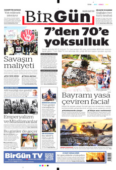BİRGÜN 21 Mart 2026 gazete manşeti