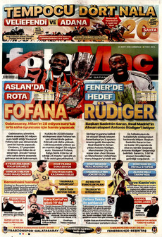 FOTOMAÇ 21 Mart 2026 gazete manşeti