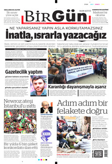 BİRGÜN 23 Mart 2026 gazete manşeti
