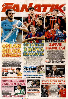FANATİK 23 Mart 2026 gazete manşeti