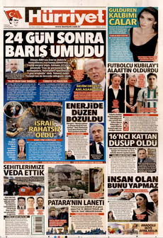 HÜRRİYET 24 Mart 2026 gazete manşeti