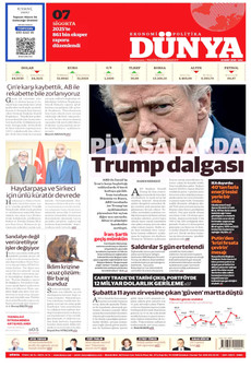 DÜNYA 24 Mart 2026 gazete manşeti