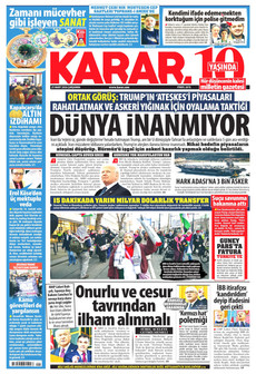 KARAR 25 Mart 2026 gazete manşeti