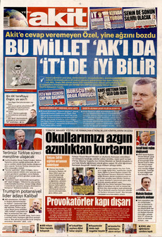 YENİ AKİT 25 Mart 2026 gazete manşeti