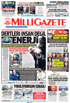 MİLLİ GAZETE 25 Mart 2026 gazete manşeti
