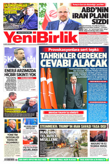 YENİBİRLİK 25 Mart 2026 gazete manşeti
