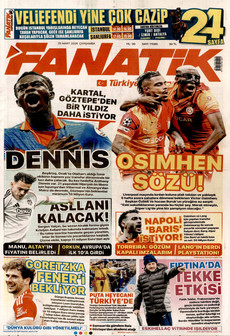 FANATİK 25 Mart 2026 gazete manşeti