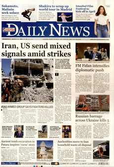 HÜRRİYET DAİLY NEWS 25 Mart 2026 gazete manşeti