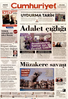 CUMHURİYET 26 Mart 2026 gazete manşeti