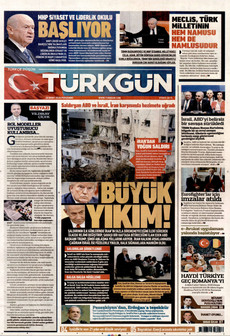 TÜRKGÜN 26 Mart 2026 gazete manşeti