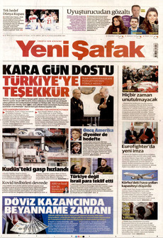 YENİ ŞAFAK 26 Mart 2026 gazete manşeti